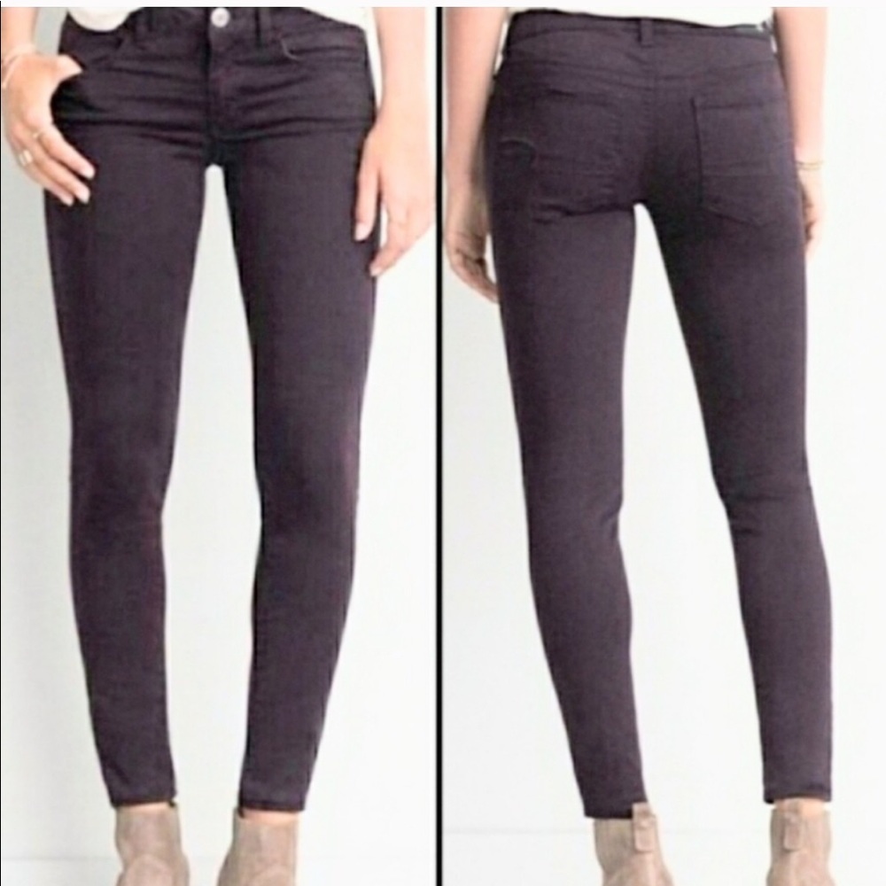 American Eagle Purple Sky High Jegging 2